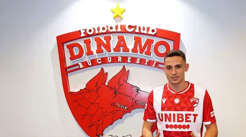 E oficial! Andrei Blejdea a semnat cu Dinamo și a fost prezentat la noua sa echipă