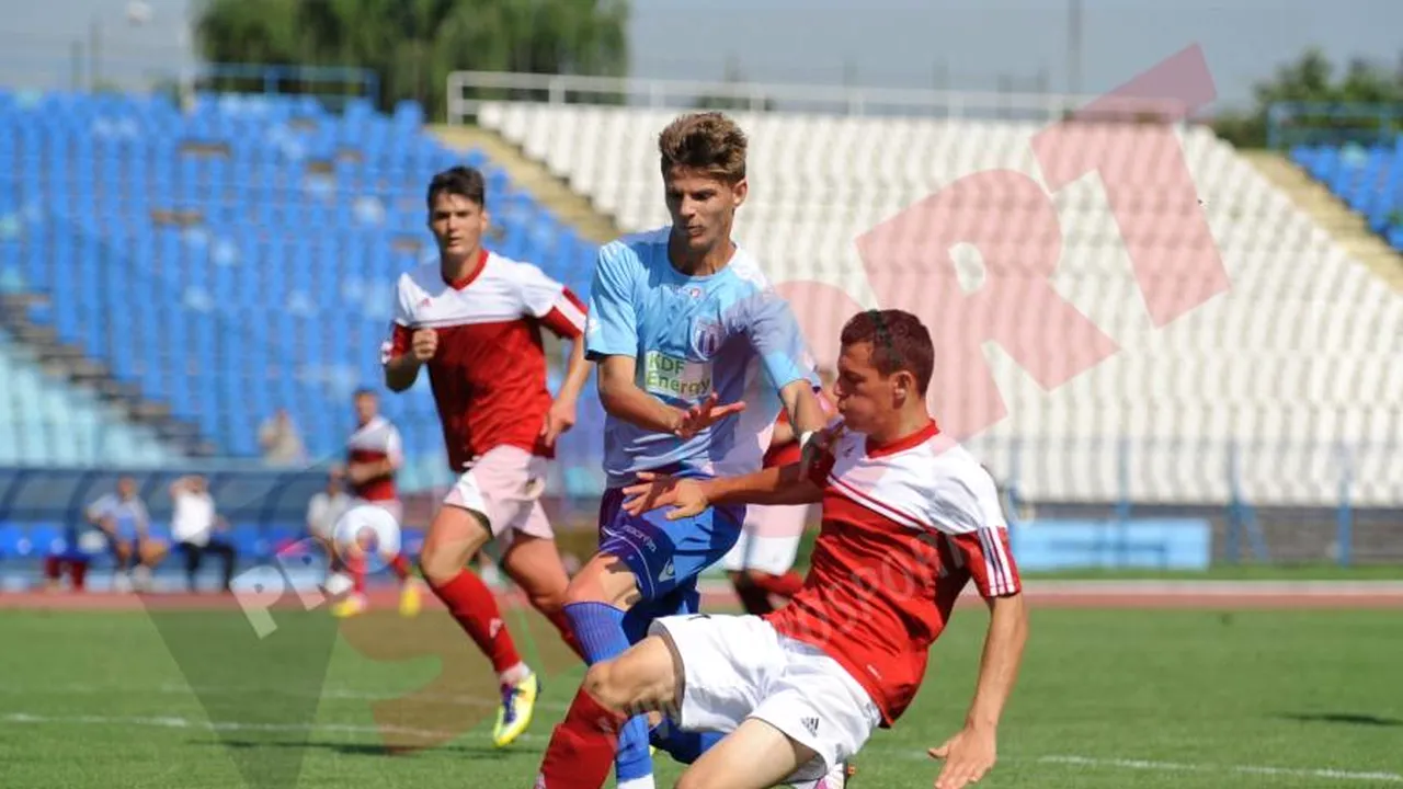 CS Universitatea Craiova - Vișina Nouă 4-1. Echipa folosită de Erik Lincar