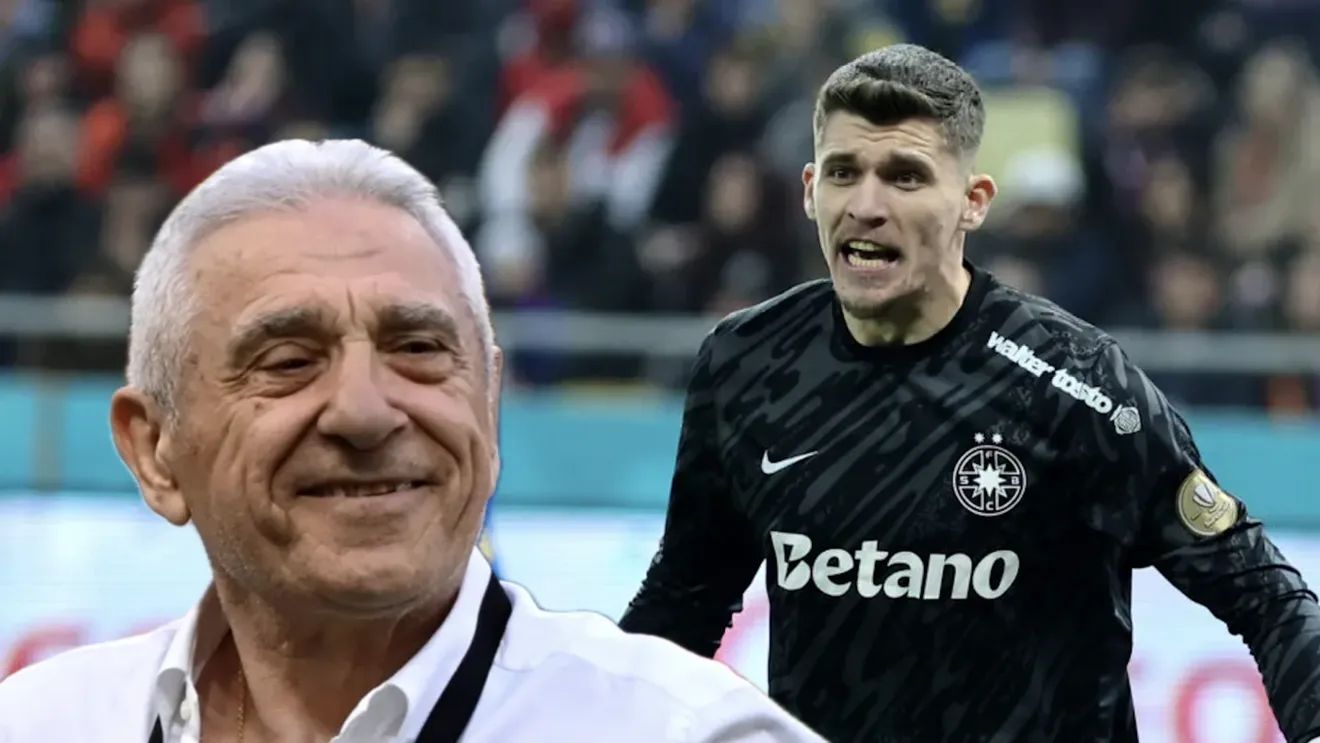 Impresarul lui Ștefan Târnovanu, anunț după ce portarul a fost scos din primul 11 de la FCSB. „Asta e problema”