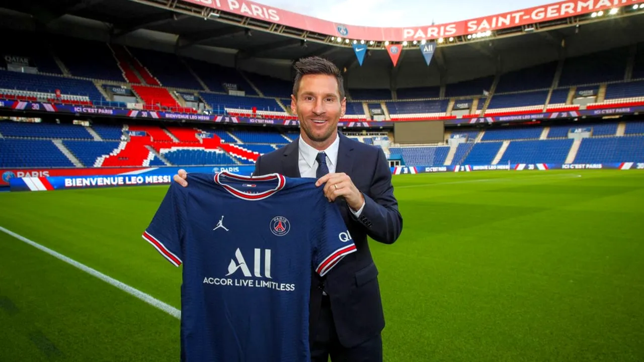 Leo Messi, prezentat la PSG! E oficial: starul argentinian a semnat până în 2023 cu formația franceză! | VIDEO & FOTO