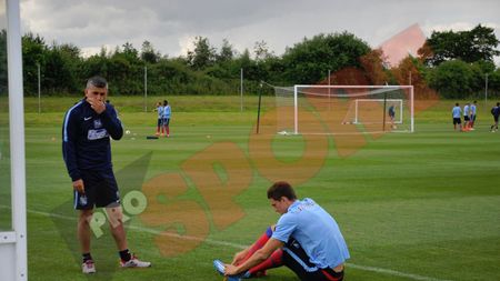 Accidentarea lui Gardoș, mai puțin gravă decât se anticipase. Fundașul și-a reluat alergările la antrenamentul de luni și poate fi pe teren în Supercupă