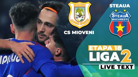 CS Mioveni câștigă finala sa cu Steaua și urcă, matematic, în play-off. Echipa lui Oprița este în play-out. FK Miercurea Ciuc profită și ea de rezultat și este în grupa de promovare