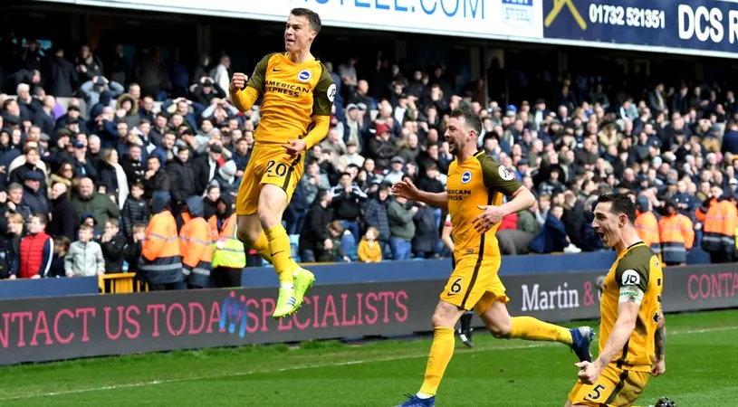 VIDEO | Brighton a câștigat un meci nebun și a reușit o performanță mare! Florin Andone, în fața unui meci fabulos, pe Wembley