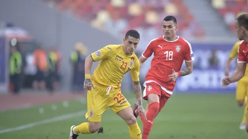 LIVE BLOG | România – Serbia 0-0. Tricolorii scot un rezultat de egalitate, după ce au jucat o repriză în zece oameni. Tadic a ratat un penalty, iar Mitrovic a fost principalul pericol pentru poarta lui Tătărușanu