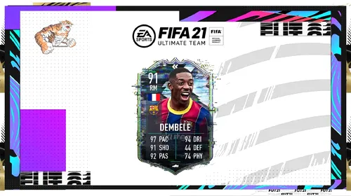 Ousmane Dembele devine unul dintre cei mai rapizi jucători din FIFA 21! Recenzia cardului