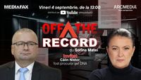 OFF The Record. Invitat: Călin Nistor, fost procuror șef DNA