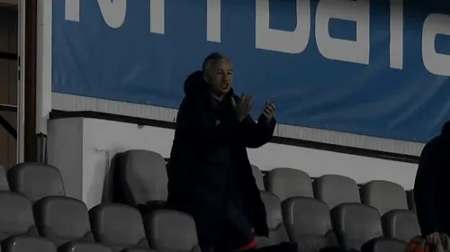 Scandal la CFR Cluj – Gaz Metan Mediaș! Dan Petrescu, criză de nervi în tribune. Gazdele au cerut trei penalty-uri și au avut și un gol anulat | VIDEO