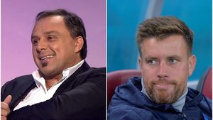 Basarab Panduru e pus pe glume! I-a ironizat discursul lui Mihai Pintilii după FCSB - Farul: „Mă uitam după Puya? Era pe acolo, că nu-l vedeam?”