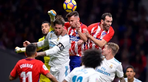 Derby-ul portarilor. Real Madrid și Atletico, remiză cu ocazii pe Bernabeu. Ce i s-a întâmplat lui Gareth Bale și recordul stabilit de Vinicius