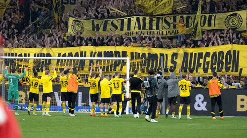 Stupoare în <i class='ep-highlight'>Bundesliga</i>: Borussia Dortmund e noul lider. Bayern Munchen a pierdut surprinzător. Cum arată programul ultimelor etape