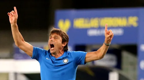 Antonio Conte se gândește să plece de la Inter Milano la finele sezonului. Antrenorul a răbufnit după egalul de la Verona
