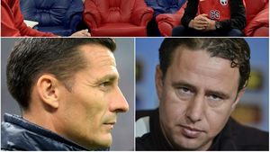 VIDEO EXCLUSIV | Gâlcă despre întâlnirile Reghecampf-jucători: "Poate nu e indicat înainte de un meci important". Antrenorul Stelei vorbește despre un moment neștiut de nimeni, înainte de Ludogoreț
