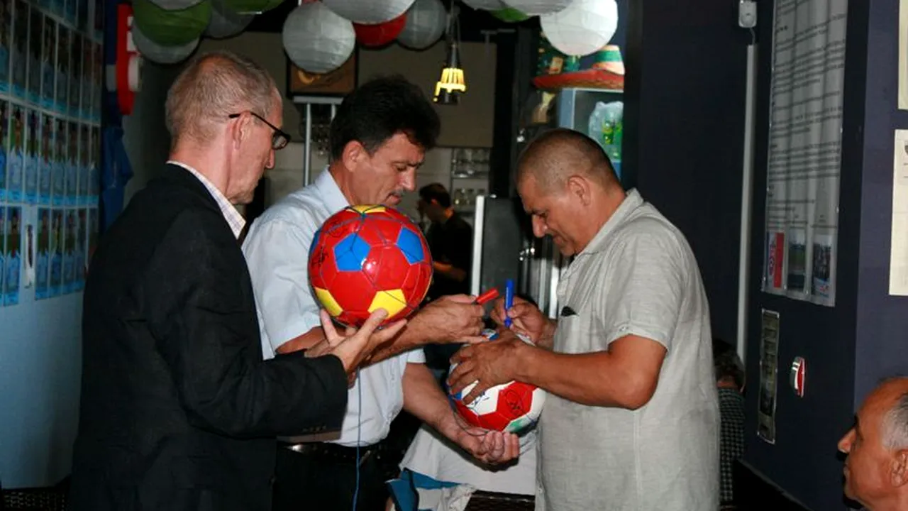 Fostele glorii ale fotbalului botoșănean au inaugurant Fan Clubul FC Botoșani