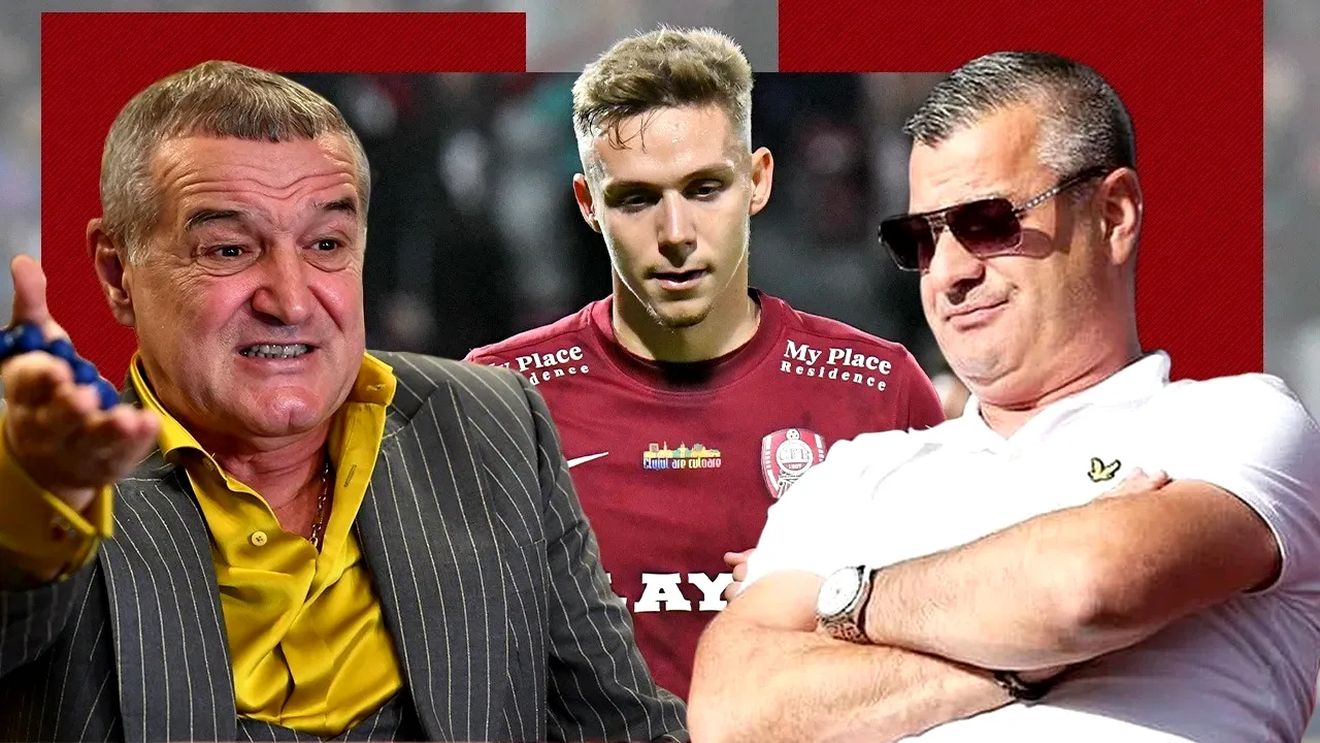 Gigi Becali l-a sunat pe Nelu Varga şi i-a făcut o ofertă record de 7.000.000 de euro pentru Louis Munteanu. Patronul lui CFR Cluj n-a mai aşteptat şi a dat răspunsul imediat