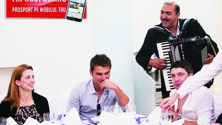 Petrecere-surpriză!** Mutu a fost îndopat cu pastramă de urs