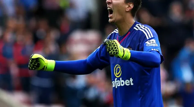 Pantilimon e solicitat la maximum în poarta lui Sunderland. Antrenorul 