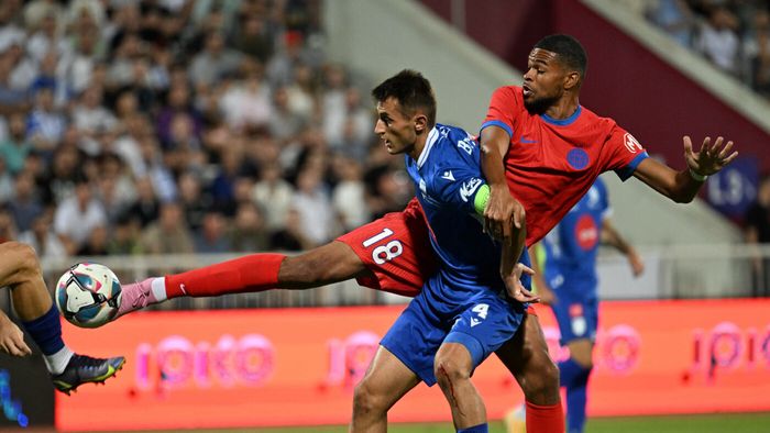 Reacția presei din Kosovo despre prima repriză a meciului Drita – FCSB: „Arbitrul nu ne-a dat un penalty!”