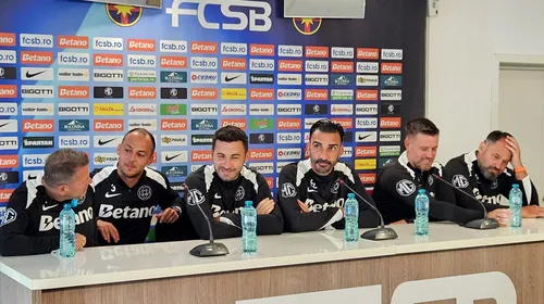 Moment inedit la ultima conferință de presă din acest sezon a campioanei FCSB! Ce au făcut Elias Charalambous, Pintilii și colaboratorii lor