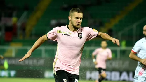 Retrogradarea lui Palermo în Serie C îi dă planurile peste cap lui George Pușcaș. Unde poate ajunge atacantul român în vară