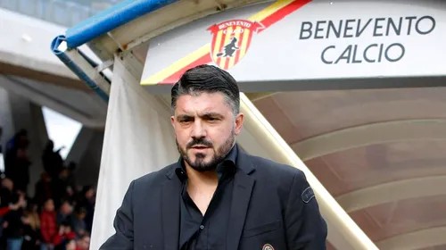 Declarația unui antrenor dedicat: „Preferam să fiu înjunghiat, în loc să plec fără victorie”. Gattuso și reacția portarului care i-a stricat debutul la AC Milan: „Am auzit…”