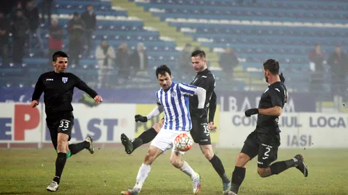 Instrucție cu olteni! CSMS Iași - CS U Craiova 3-0. Echipa lui Napoli câștigă clar și ajunge pe locul de Europa