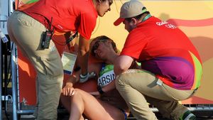 "Paralizată de durere": istoria unei poze memorabile din Rio! Andreea Arsine, invitat special la ProSport LIVE