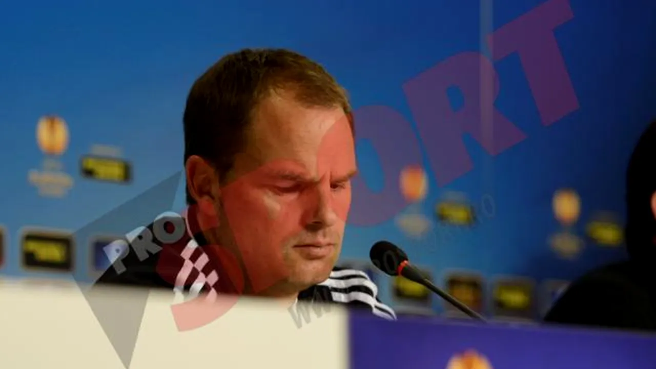 Frank De Boer 'crede' în Steaua:** 