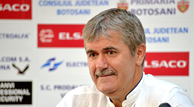 Valeriu Iftime a răbufnit înaintea meciului FC Botoșani - FCSB. De ce n-ar face niciodată o înțelegere cu Gigi Becali. „E o glumă mai mult decât proastă!”