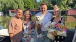 Întâlnire de gradul zero la Snagov: Anamaria Prodan, Zeljko Kopic și Florentin Petre! Nici câinele identic cu al lui Cristiano Ronaldo n-a lipsit
