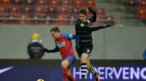 „Kun Aguero”, vedetă în Singuri Acasă. Cu 218 fani în tribune, vicecampioana a tremurat cu Timișoara, dar a revenit pe primul loc. Steaua – ACS Poli 1-0