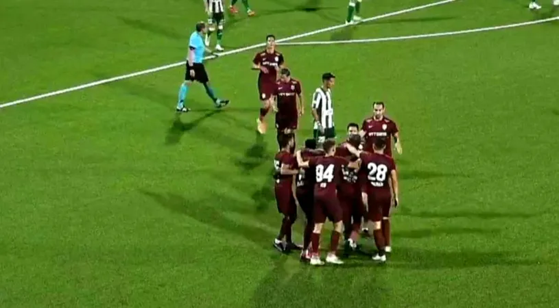 Floriana – CFR Cluj 0-2. Campioana României a tremurat pentru calificare, iar acum se pregătește de marele meci cu Dinamo Zagreb | VIDEO