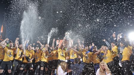 VIDEO | Petrecere de campioni! Cum au sărbătorit jucătorii lui Hagi primul titlu din istorie