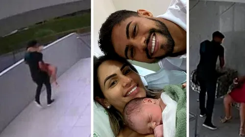 Moașă de ocazie: Bryan Borges, fostul fotbalist de la Chapecoense, a ajutat-o pe soția lui să dea naștere în mijlocul străzii!