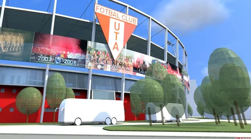 Stadion nou** pentru UTA