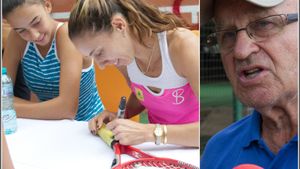 "8 din 10 o voiau pe Sorana Cîrstea". Sever Dron lansează o tradiție în tenisul feminin românesc. Buzărnescu este nașa unei junioare ambițioase, de doar 14 ani. "Sper să aibă aceeași ascensiune, dar fără necazurile Mihaelei". Cum a pornit proiectul "Nașa" | EXCLUSIV 