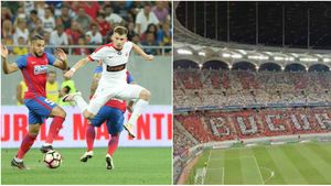 Lazăr, ironic după ce steliștii au interzis coregrafia "câinilor": "Asta e... La retur vom avea o coregrafie mult mai frumoasă decât au avut ei cu City" 