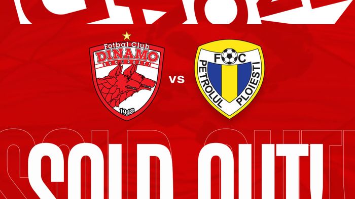 Dinamo umple din nou stadionul! E sold-out la meciul cu Petrolul