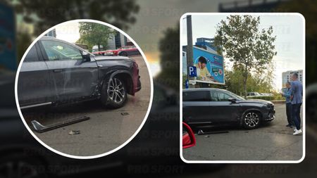 Mihai Stoica a făcut accident și mașina e daună totală. Imagini de la locul impactului. „Sunt nevinovat 100%”. EXCLUSIV