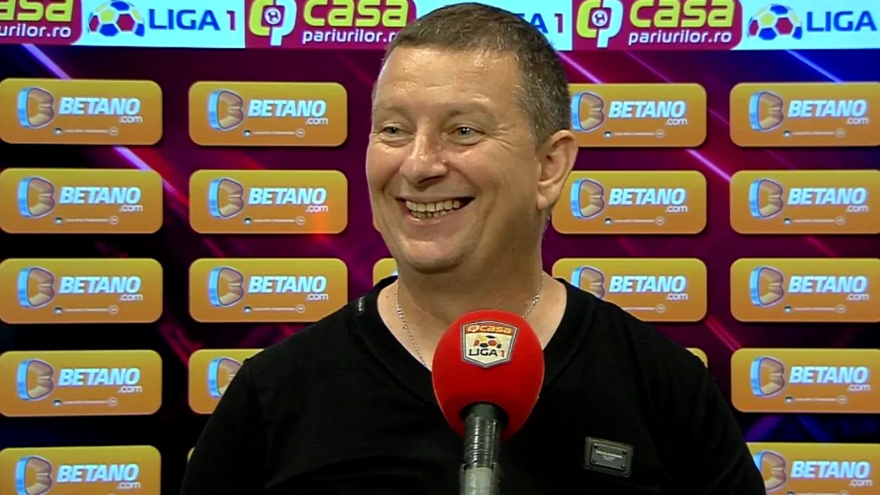Ionuț Chirilă, ironizat înaintea meciului cu CFR Cluj: „Am văzut că se poartă să rumegi gumă când vorbești cu cineva. Are niște trasee de joc și niște automatisme...”