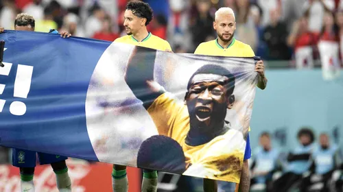 Legendarul Pele, mesaj special pentru Neymar după eliminarea Braziliei de la Campionatul Mondial! Ce i-a transmis de pe patul de spital