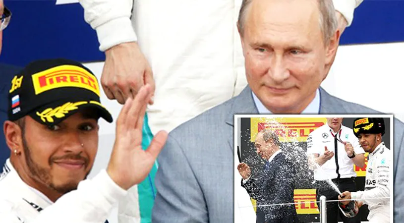 Putin l-a somat! Hamilton, pus în gardă de președintele Rusiei după ce a câștigat la Soci: 