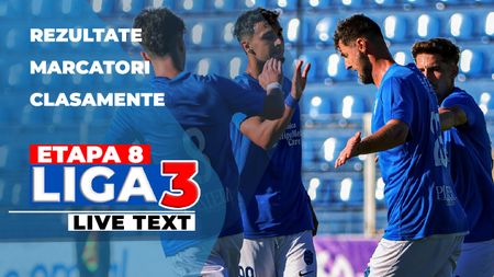 Etapa 8 Liga 3 | Ştiinţa Poli Timişoara pierde pe terenul unei rivale, Unirea Alba Iulia a reușit scorul zilei. Nu mai puțin de opt goluri date în minutele de prelungiri