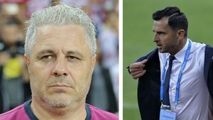 Marius Șumudică și Nicolae Dică au îngropat „securea războiului”. Au uitat de episoadele „brelocul” și „păpușă manevrată” și s-au împăcat la baclava