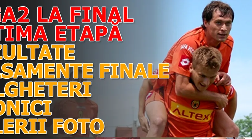UNIVERSITATEA CLUJ RĂ‚MÃ‚NE ÎN LIGA 2!** VEZI CLASAMENTELE FINALE
