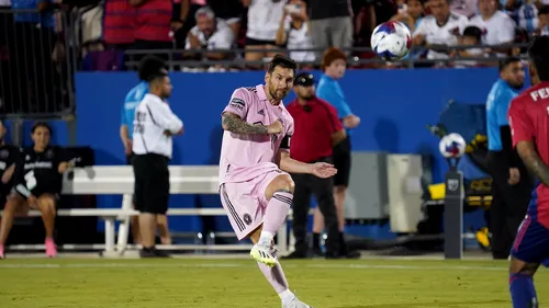 Leo Messi continuă în modul extraterestru! A intrat accidentat și a dat din nou gol pentru Inter Miami: a ajuns la 9 reușite în 6 meciuri, iar echipa sa spulberă totul în MLS | VIDEO