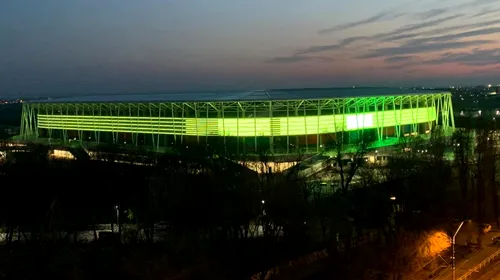 Stadionul Steaua, imagini senzaționale! Constructorii au montat panouri led pe exterior | FOTO