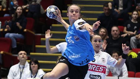 CSM București a făcut instrucție în Champions League cu franțuzoaicele de la Brest!