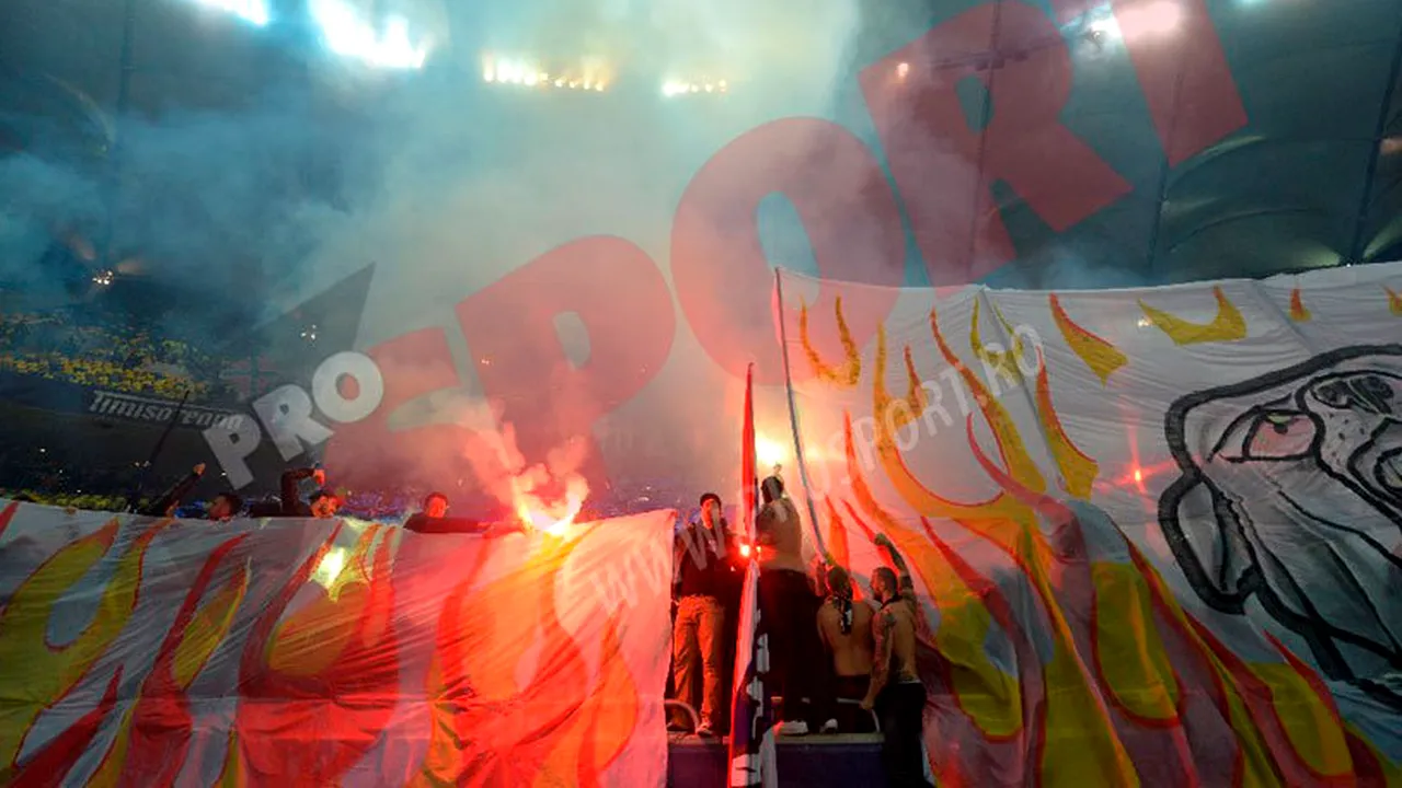 Solidaritate și fair-play dincolo de rivalitate. Ultrașii Stelei au afișat un banner prin care și-au exprimat regretul față de moartea unui vechi suporter al lui Dinamo