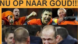 VIDEO** 50 de mii de olandezi au 'înnebunit' în fața celui mare mare ecran mobil din Europa