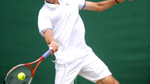 Hănescu, eliminat în turul doi al probei de dublu de la Wimbledon**
